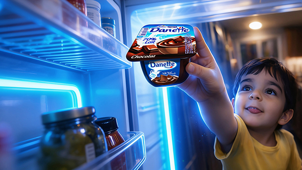 Miniature vidéo promotionnelle 3D Délice Danone
