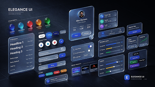 Design systems UI et prototypage Adobe XD